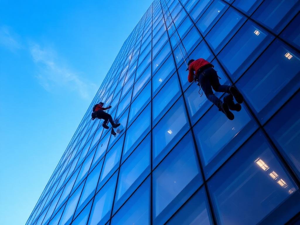 High-Level Window Cleaning
